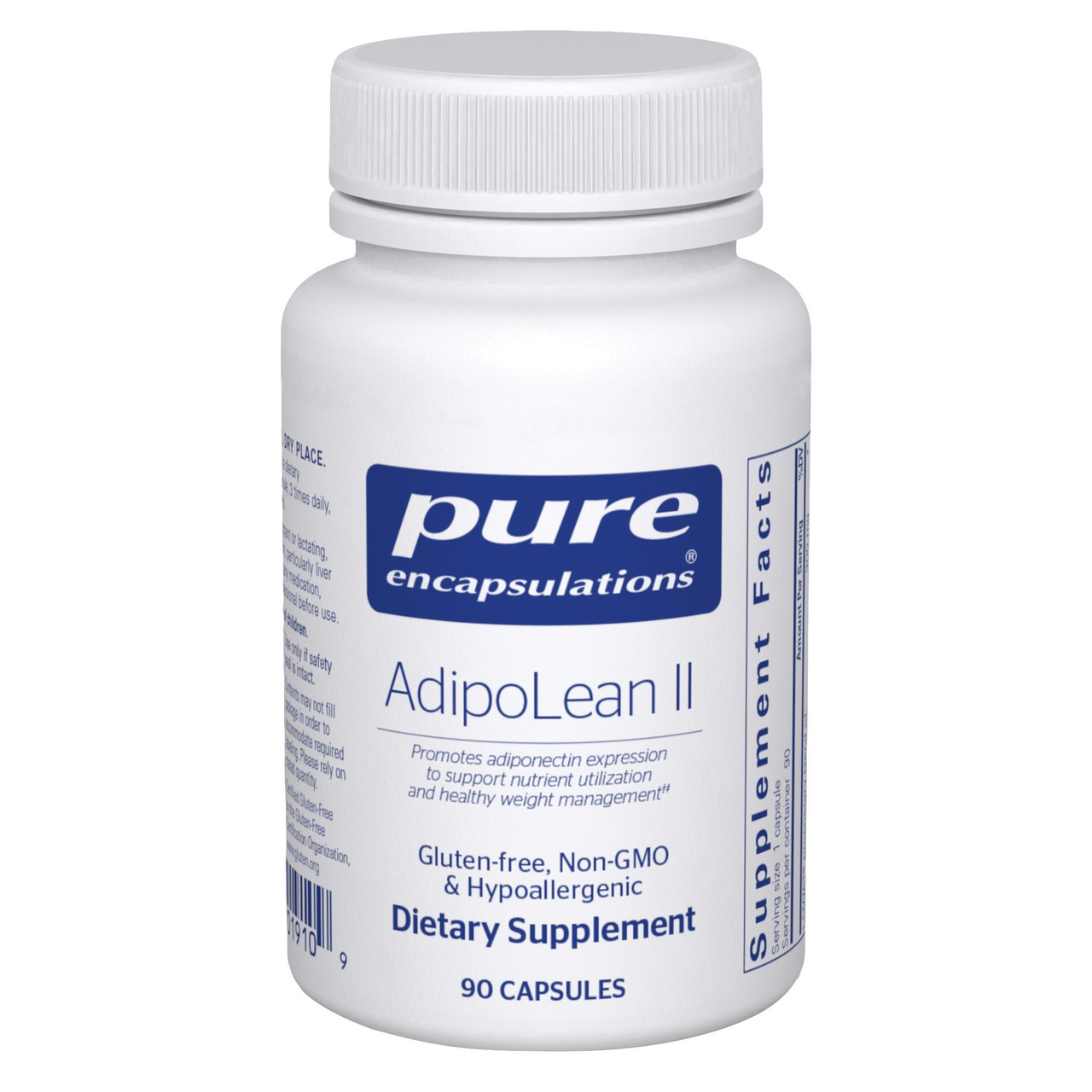 Pure Encapsulations AdipoLean II - 90 Capsules PURE19109 BeautifiedYou.com