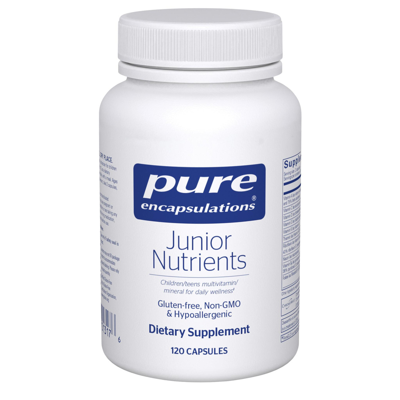 Pure Encapsulations Junior Nutrients - 120 Capsules PURE13176 BeautifiedYou.com