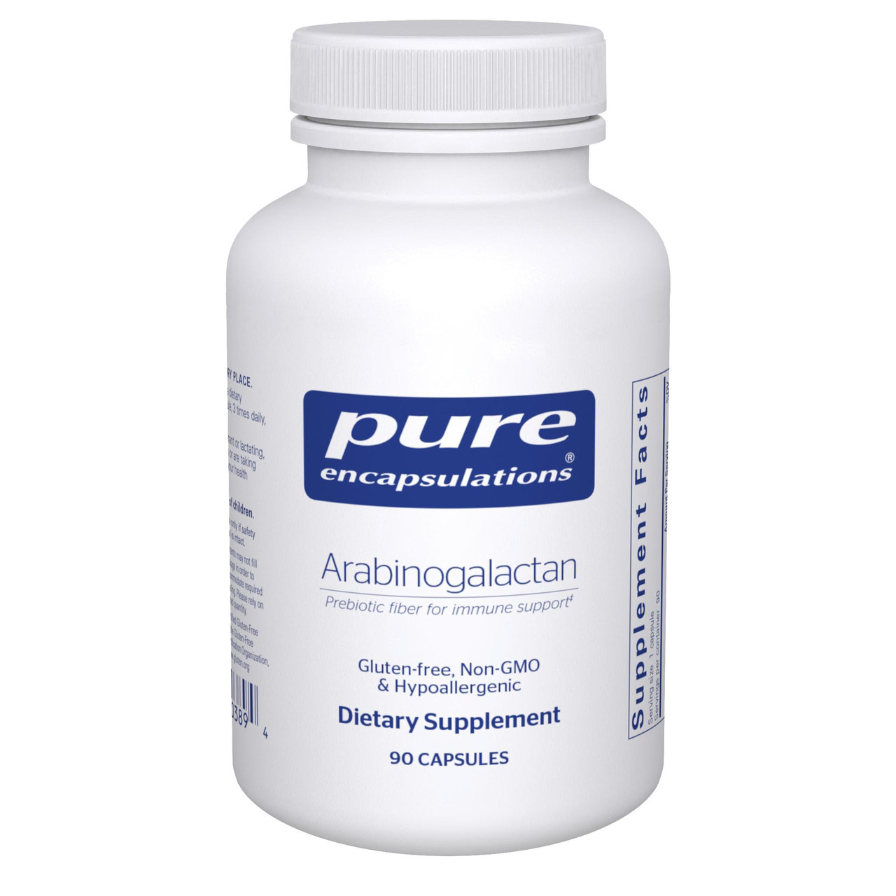 Pure Encapsulations Arabinogalactan - 90 Capsules PURE03894 BeautifiedYou.com