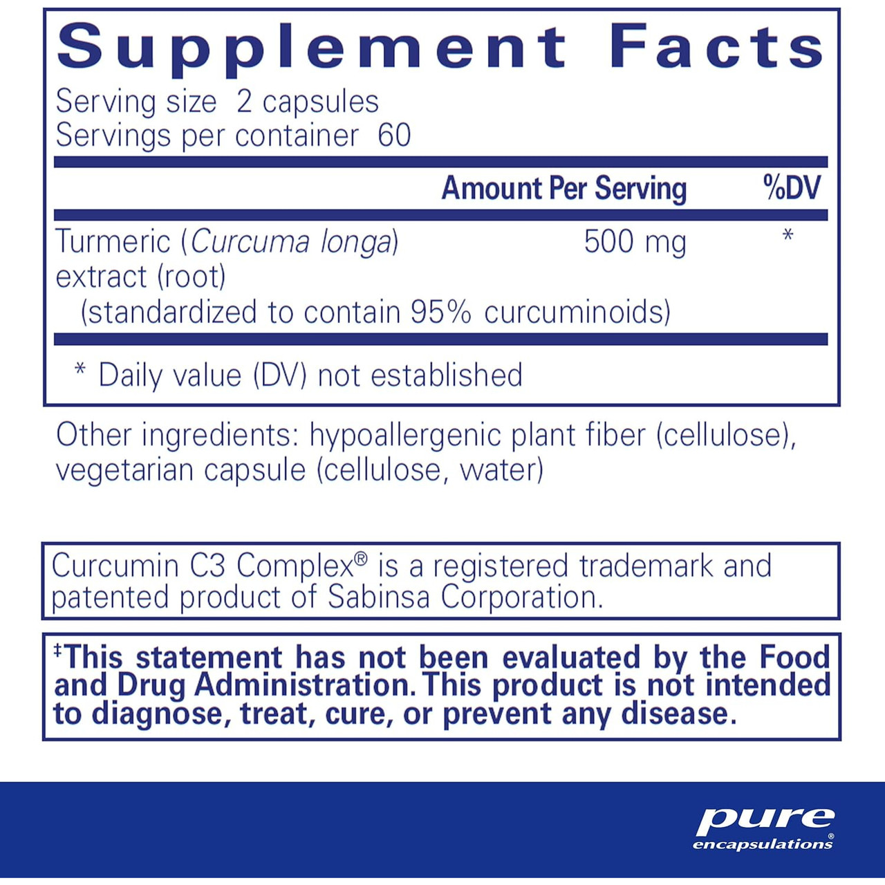 Pure Encapsulations Curcumin