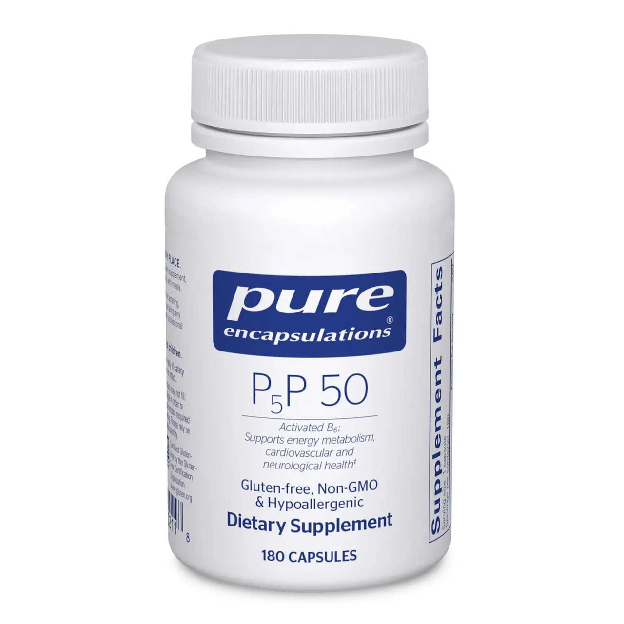 Pure Encapsulations P5P 50 180 capsule bottle