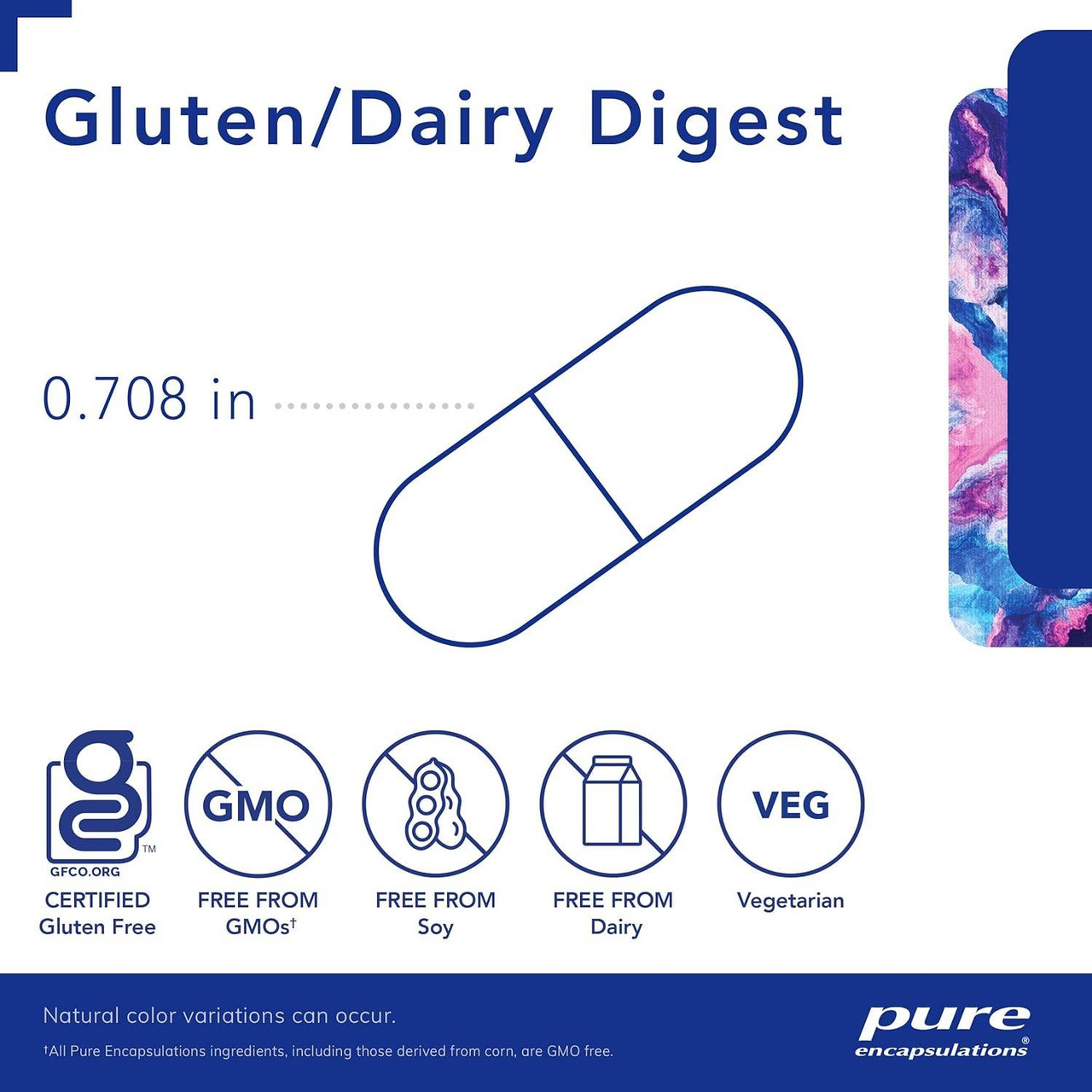 Pure Encapsulations Gluten/Dairy Digest