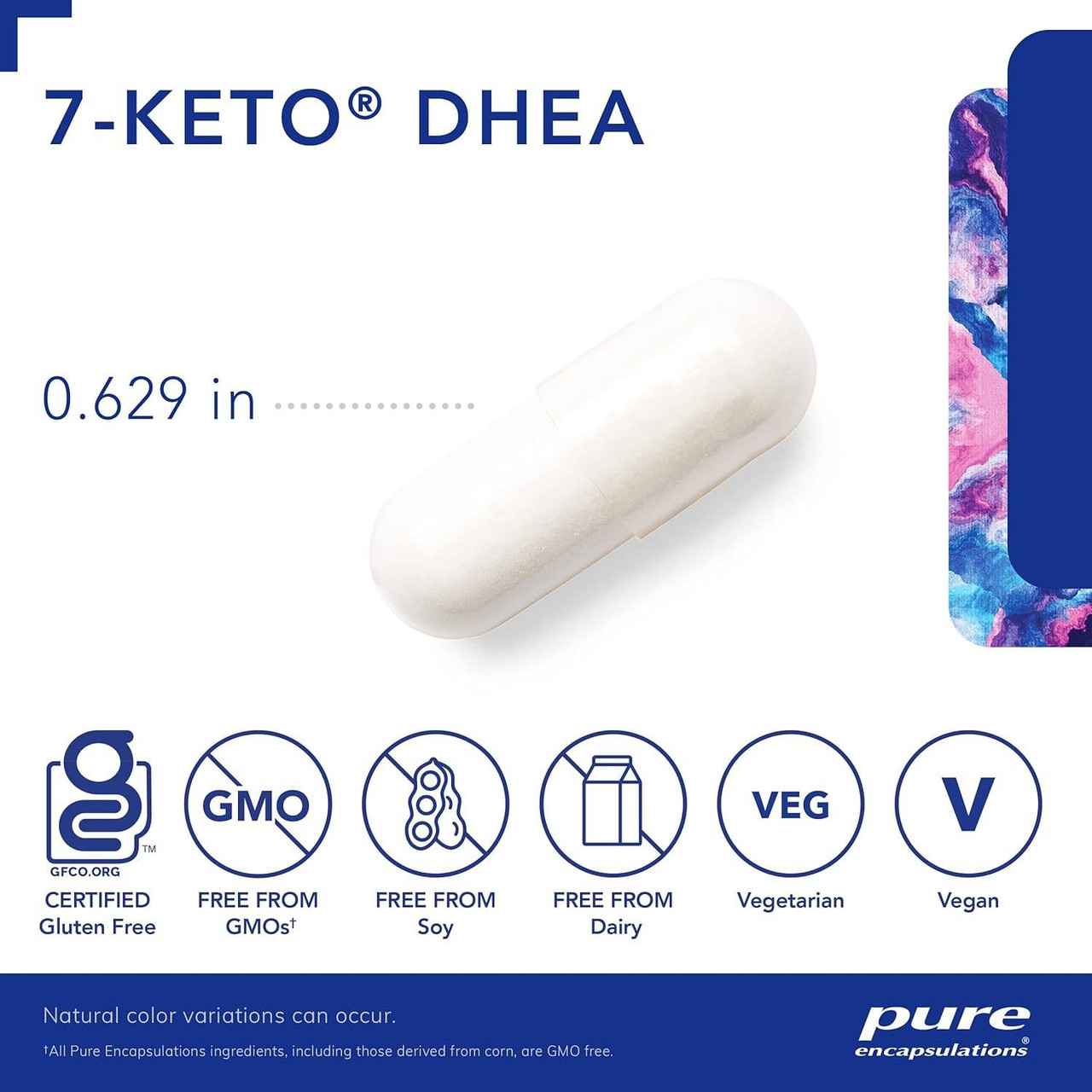 Pure Encapsulations 7-Keto DHEA 25mg