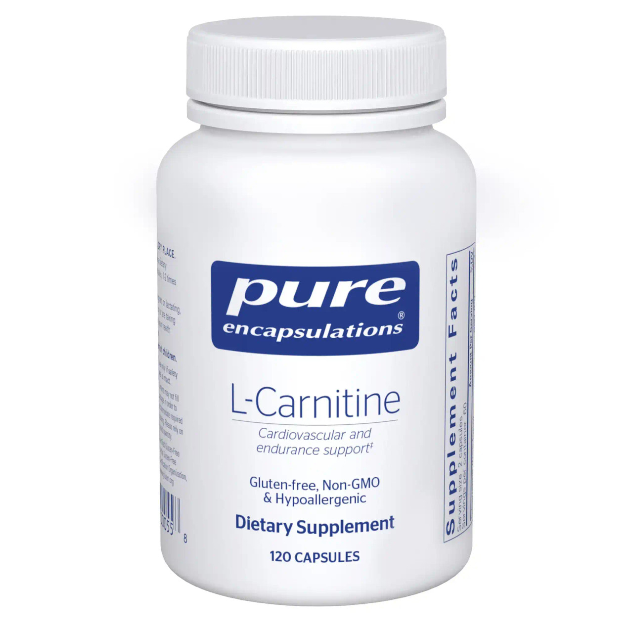 Pure Encapsulations L-Carnitine 120 capsule bottle