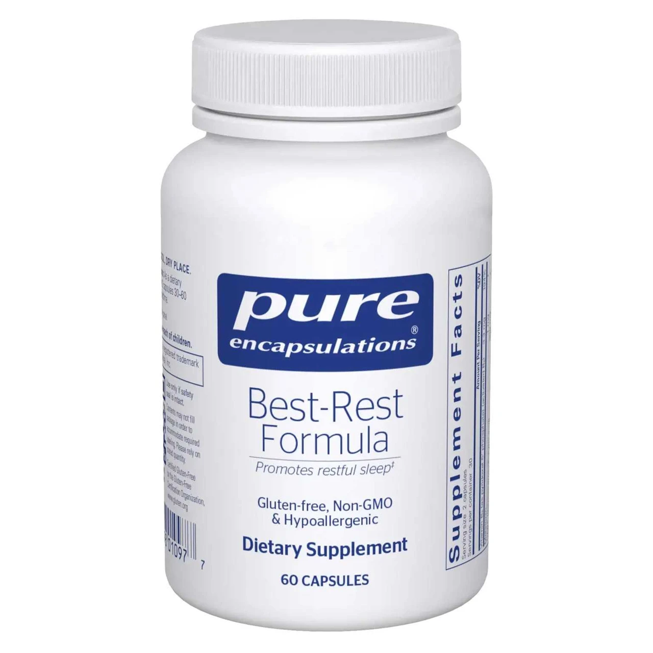 Pure Encapsulations Best-Rest Formula 60 capsule bottle
