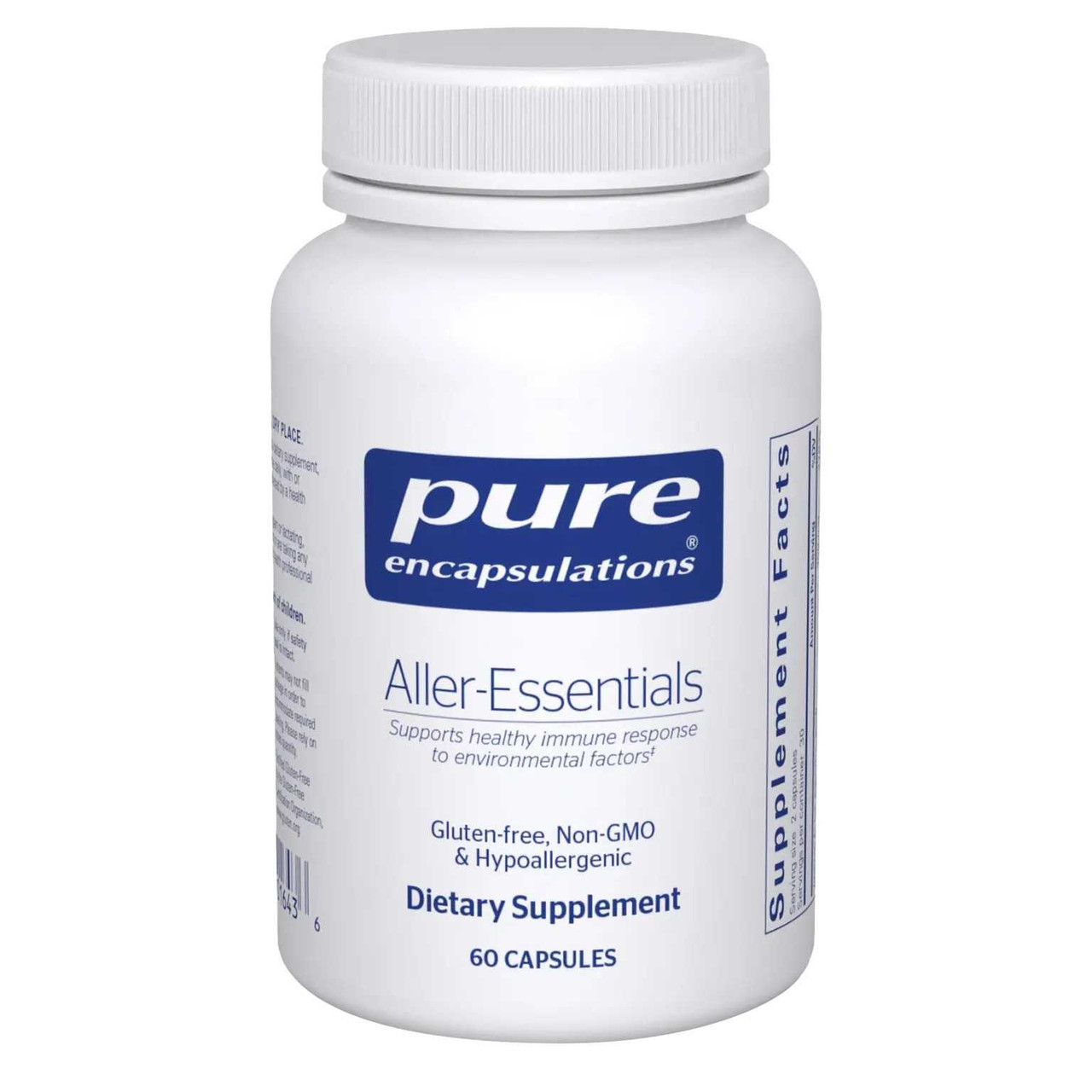Pure Encapsulations Aller-Essentials 60 capsule bottle
