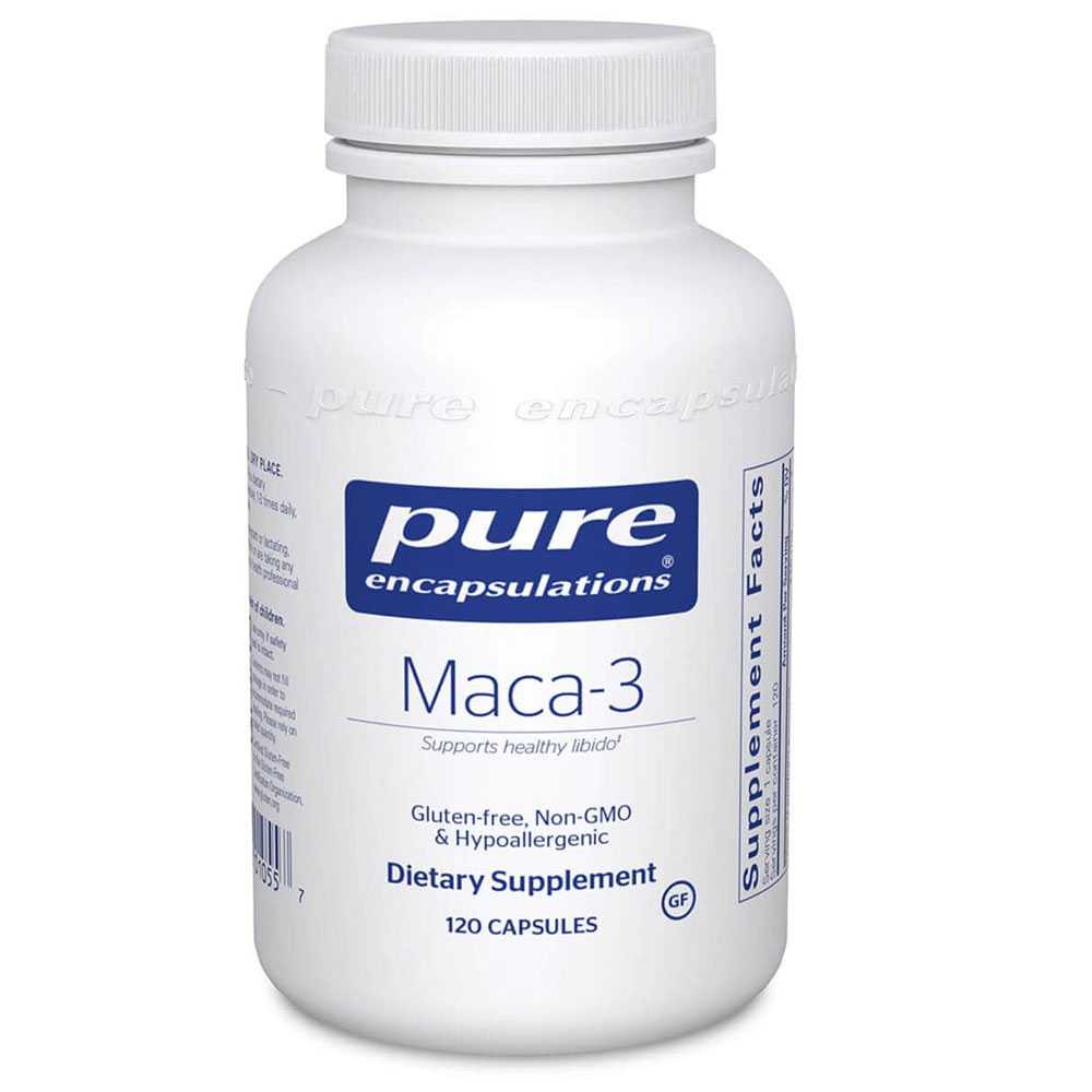 Pure Encapsulations Maca-3 PURE-M3 BeautifiedYou.com