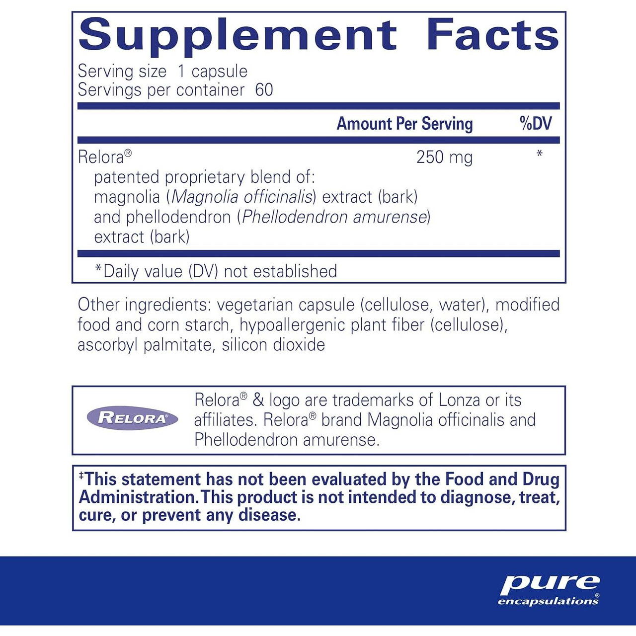 Pure Encapsulations Relora
