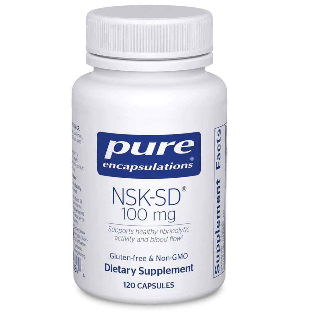 Pure Encapsulations NSK-SD 100 mg 120 capsule bottle