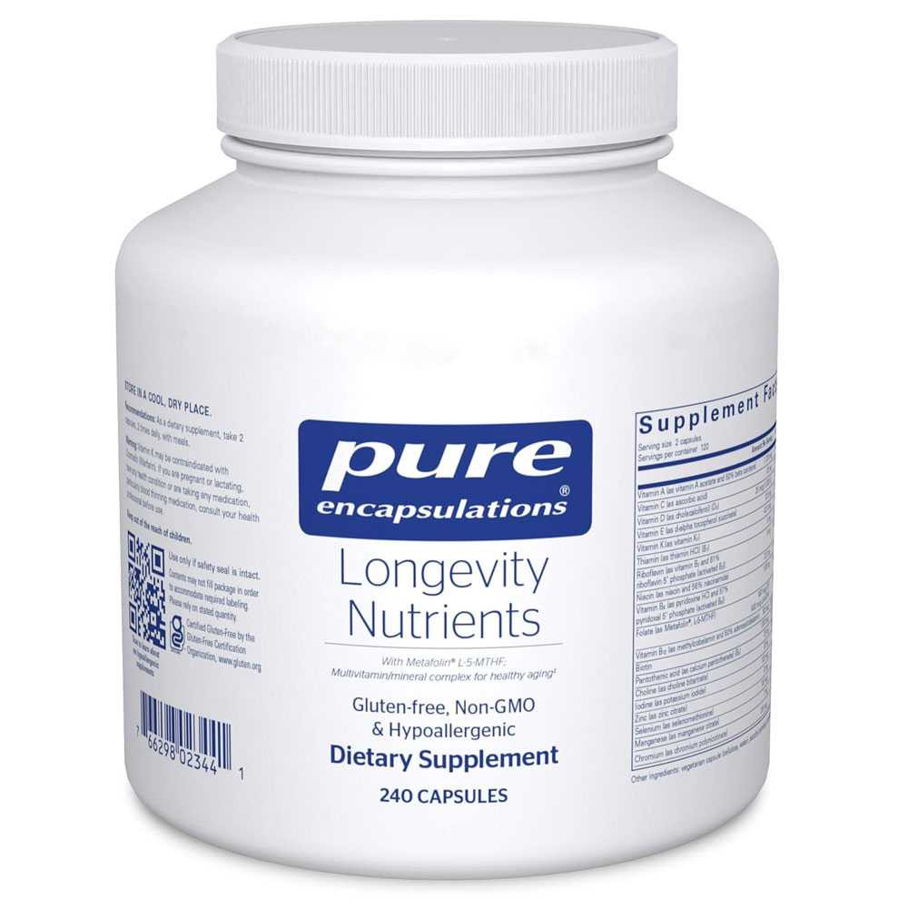 Pure Encapsulations Longevity Nutrients PURE-LONGNTS BeautifiedYou.com