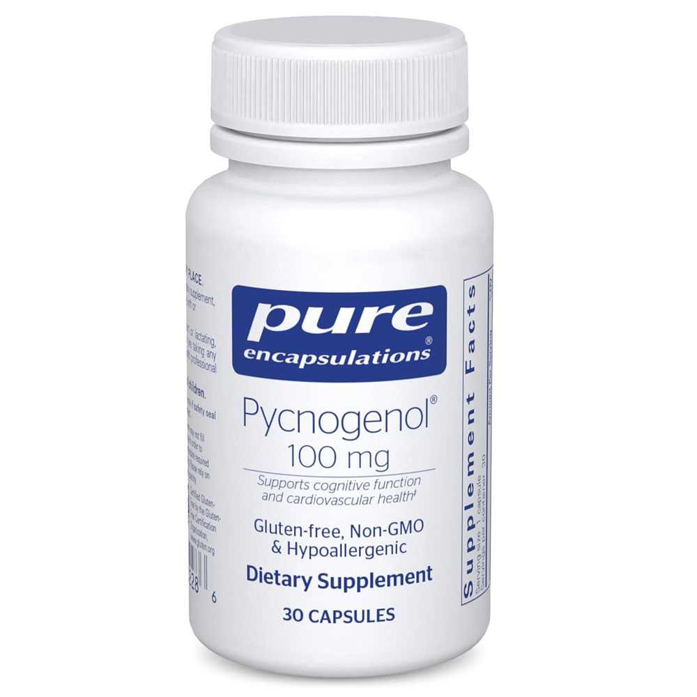 Pure Encapsulations Pycnogenol 100mg PURE-P100mg BeautifiedYou.com