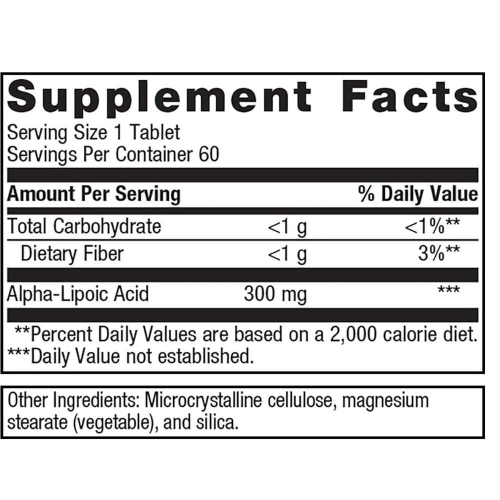 Metagenics Meta Lipoate 300 - 60 Tablets MTGN10639 BeautifiedYou.com