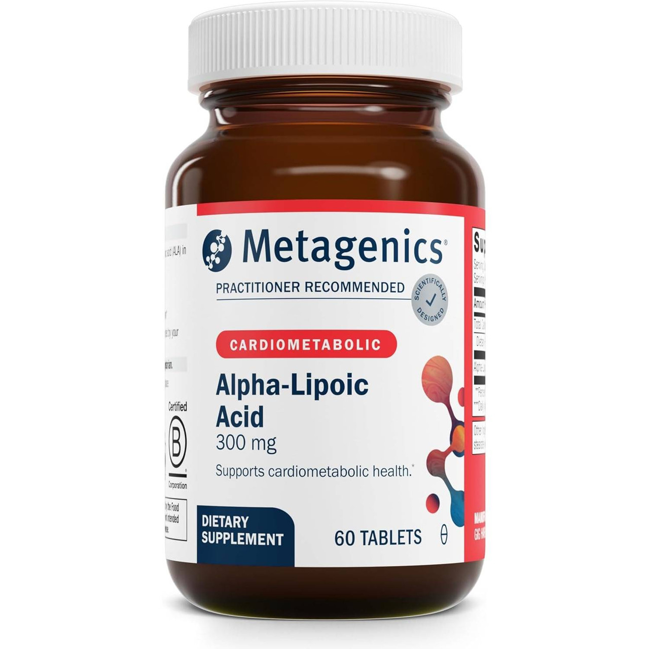 Metagenics Meta Lipoate 300 - 60 Tablets MTGN10639 51.99