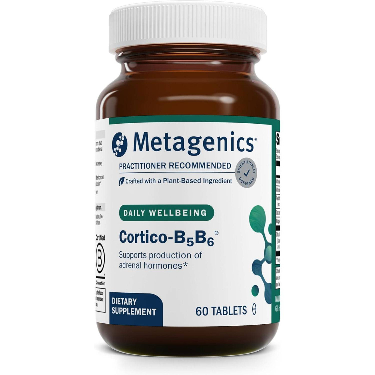 Metagenics Cortico-B5B6 - 60 Tablets MTGN13958 34.99