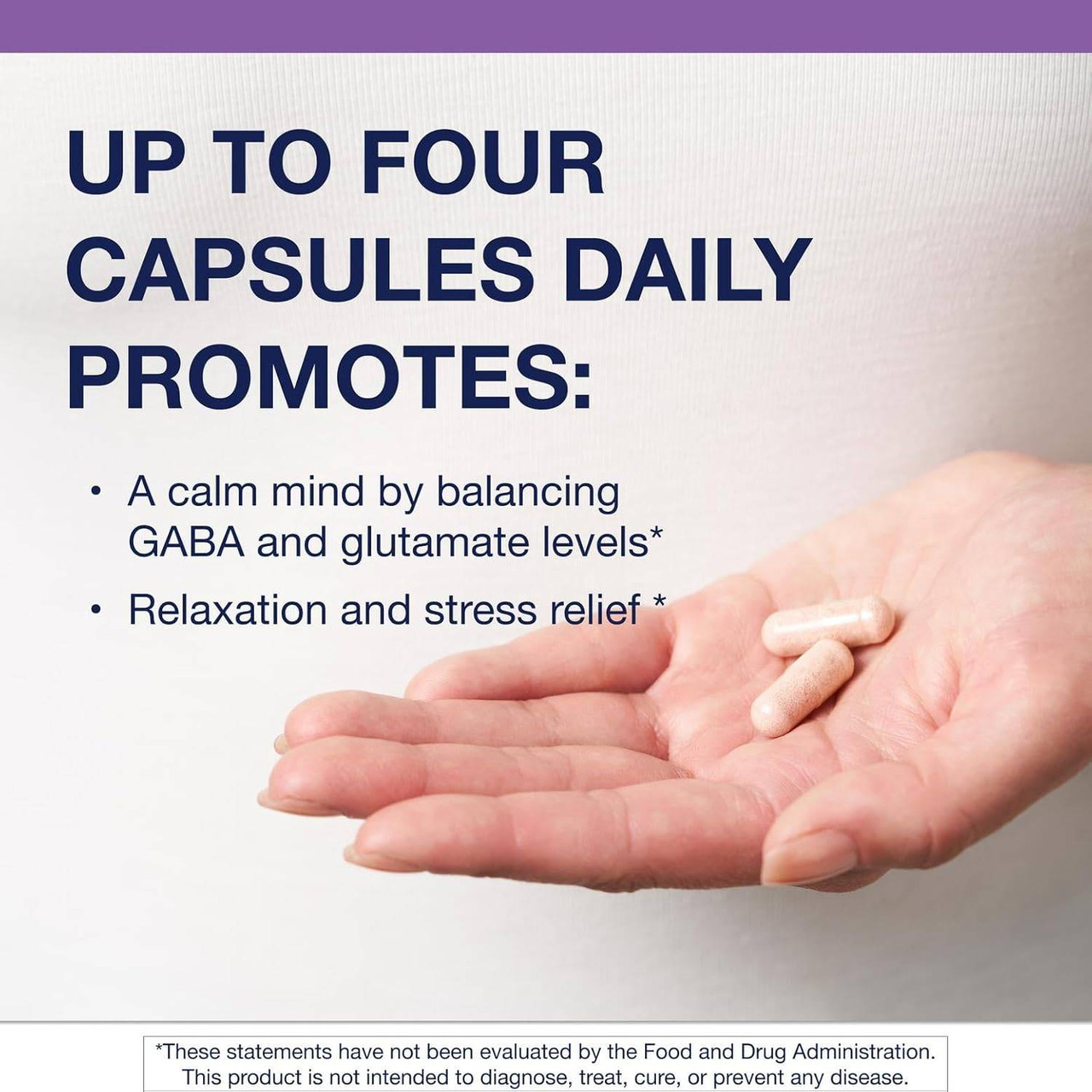 Hand holding Trancor capsules, up to four capsules daily graphic