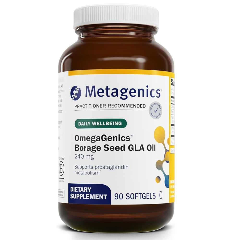 Metagenics OmegaGenics GLA 240 - 90 Softgels MTGN17352 BeautifiedYou.com