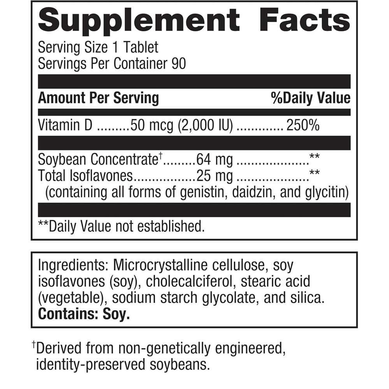 Metagenics D3 2000 Complex Vitamin - 90 Tablets MTGN12329 BeautifiedYou.com