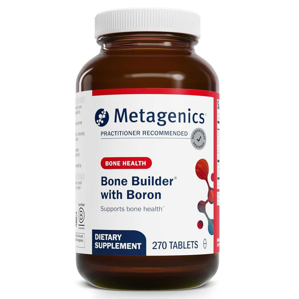 Metagenics Bone Builder with Boron 270 tablets bottle