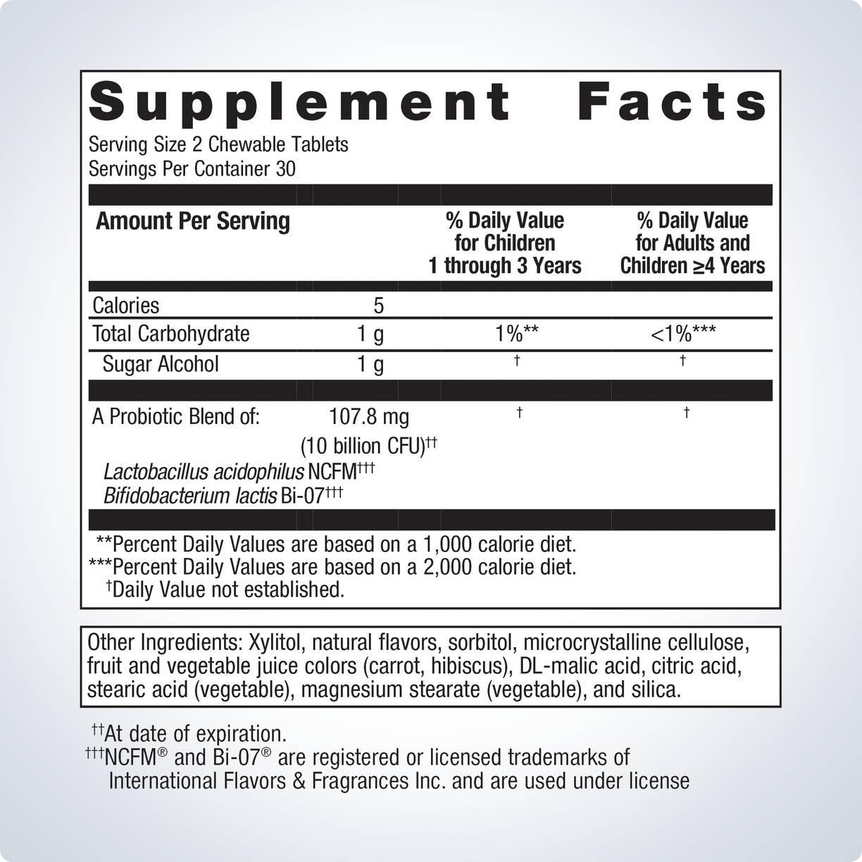 Metagenics UltraFlora Kids Probiotic