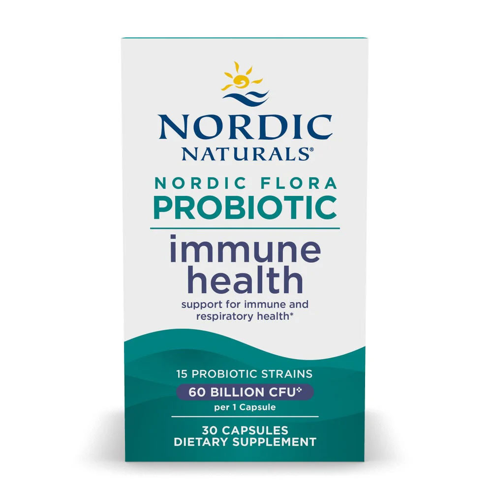 Nordic Naturals Nordic Flora Probiotic Immune Health 30 capsule box