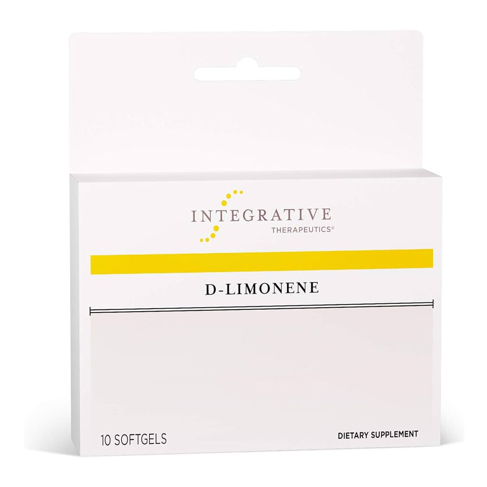 Integrative Therapeutics D-Limonene 10 softgel box