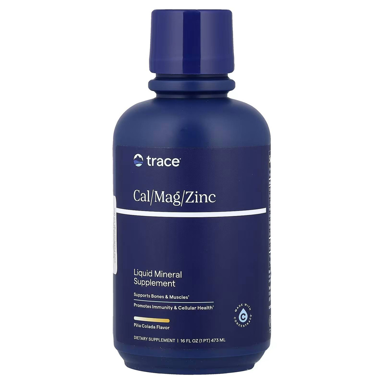 Trace Minerals Liquid Cal/Mag/Zinc - Pina Coloda