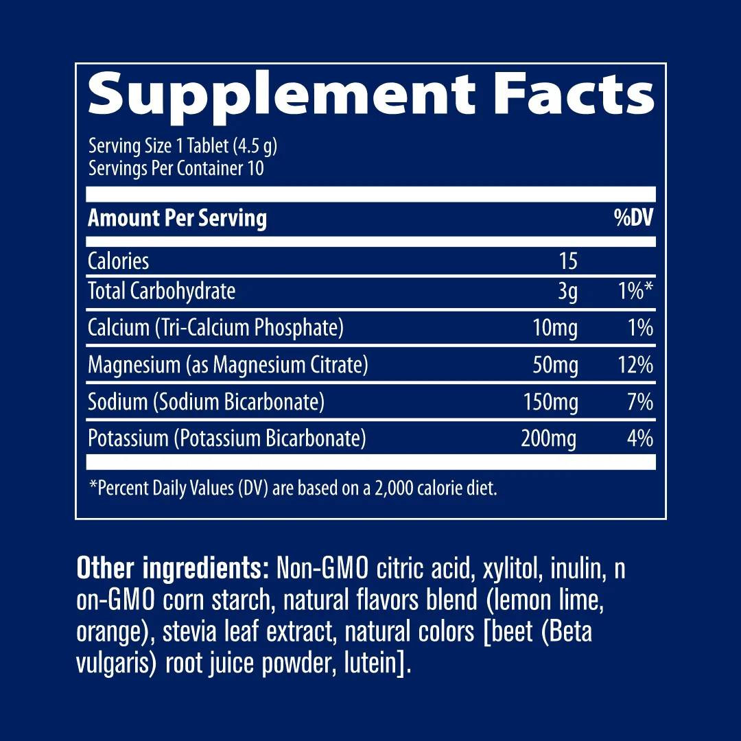 Trace Minerals Max Hydration - Endurance Effervescent Citrus - 8 Tubes