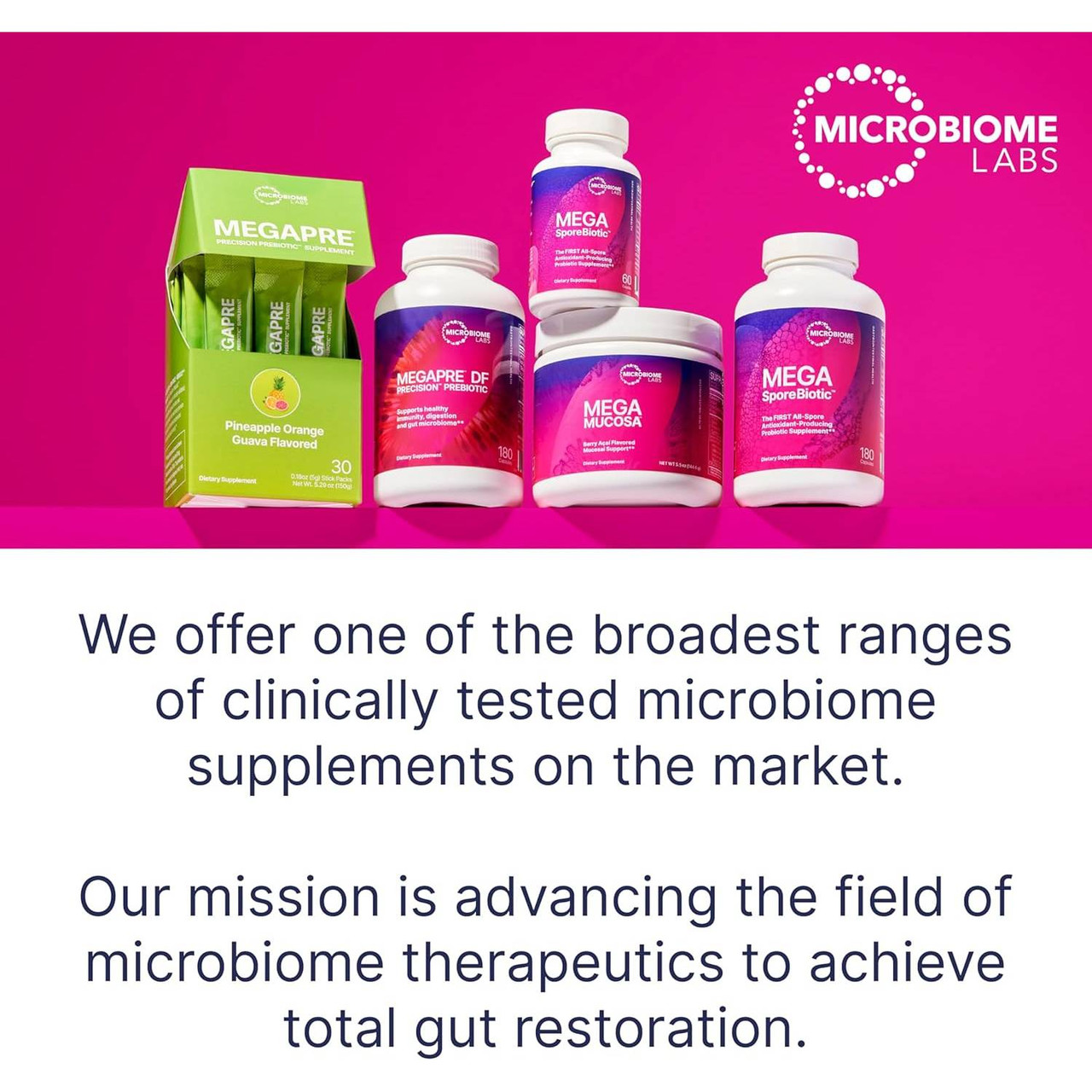 Microbiome Labs Mega IgG2000 Powder - 2.1 oz