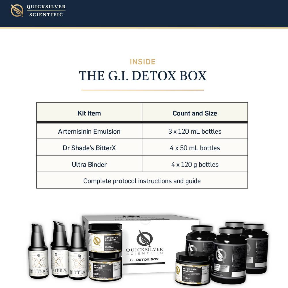 Quicksilver Scientific G.I. Detox Box - 1 kit