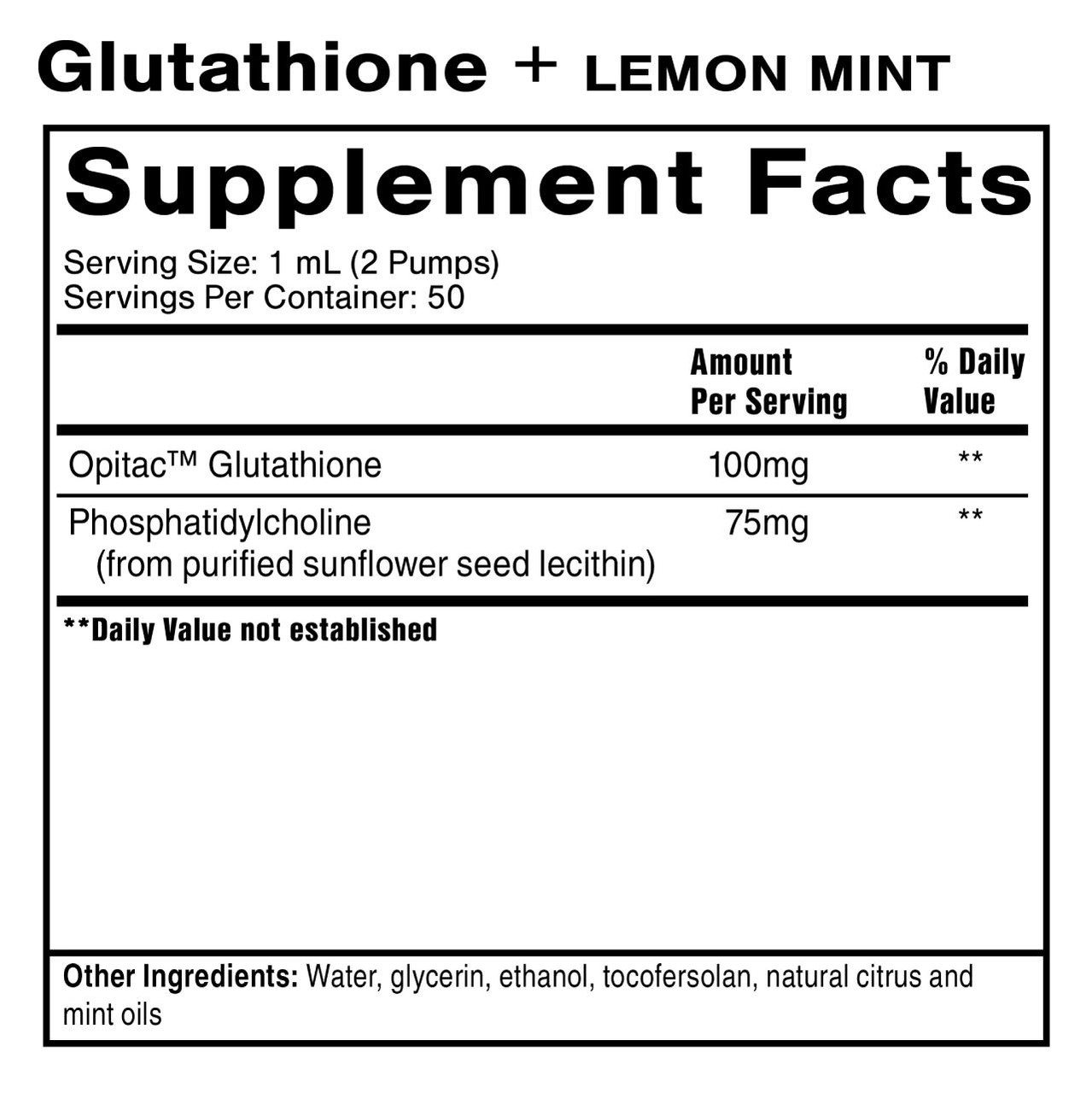 Quicksilver Scientific Glutathione+ - 50 Milliliters QKSC-GLTE BeautifiedYou.com