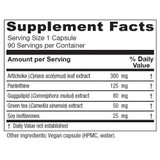 CholestBlend supplement facts panel, 90 servings