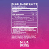 Supplement facts and other ingredients for MegaSporeBiotic Gummies