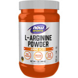 NOW Sports L-Arginine Powder net wt. 1 lb (454 g) tub