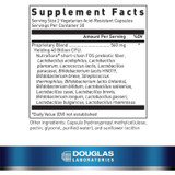 Multi-Probiotic 40 Billion supplement facts with probiotic strains
