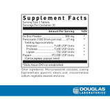 Bilex supplement facts with ox bile, pancreatin and papain