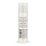 Back of Ola Botanicals Eye & Line Cream bottle with directions and ingredients