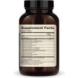 Fermented Mushroom Complex bottle back with supplement facts