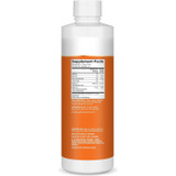 Back of the Liposomal Vitamin C liquid bottle with supplement facts