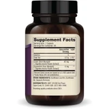 Back of Lutein with Zeaxanthin bottle with supplement facts label