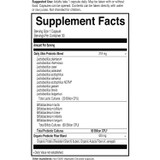 Once Daily Ultra supplement facts panel with suggested use