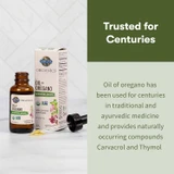 Oil of Oregano bottle and box, trusted for centuries graphic