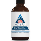 Ayush Herbs KuffSoothe herbal syrup amber bottle