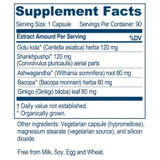 Ayush Herbs Bacopa Plus - 90 Capsules