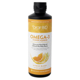 BrainMD Omega-3 Power Squeeze Citrus Blast 15.2 fl oz (450 mL) bottle