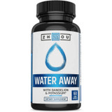 ZHOU Nutrition Water Away with dandelion and potassium 60 capsule bottle