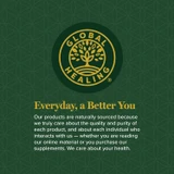 Global Healing logo, everyday a better you graphic