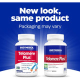 Old and new Telomere Plus bottles, new look same product