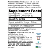 Enzymedica Apple Cider Vinegar - 120 capsules