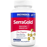 Enzymedica SerraGold High Potency Serrapeptase 60 capsule bottle