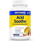 Enzymedica Acid Soothe capsule bottle with enzymes and herbs label